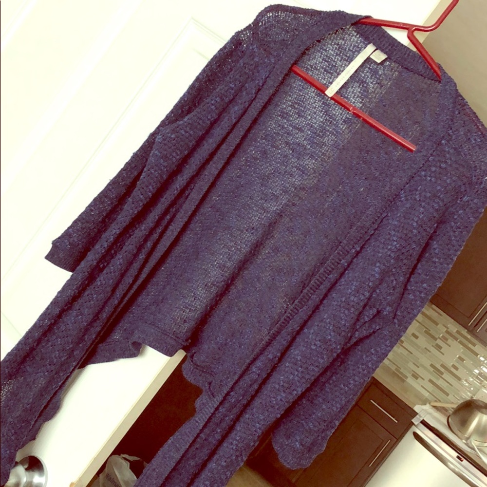 Lauren Conrad navy cardigan